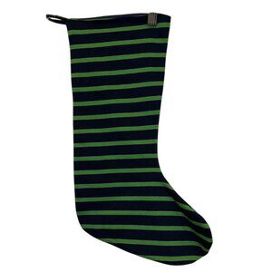 Serena & Lily NEW NWT Green Blue Jersey stripe French Breton Christmas S…
